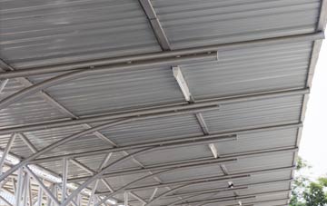 installing Tai Morfa metal roofing